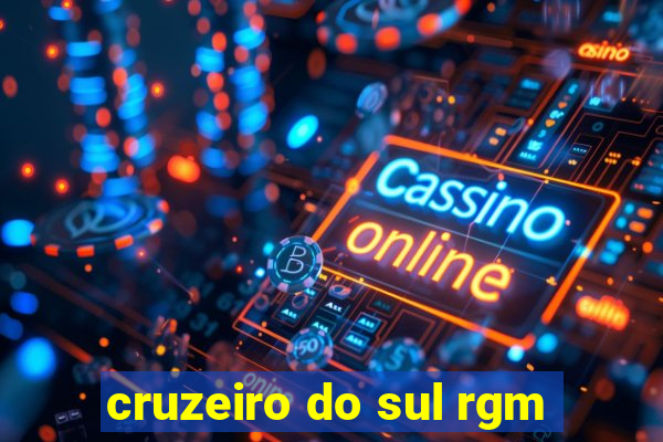 cruzeiro do sul rgm